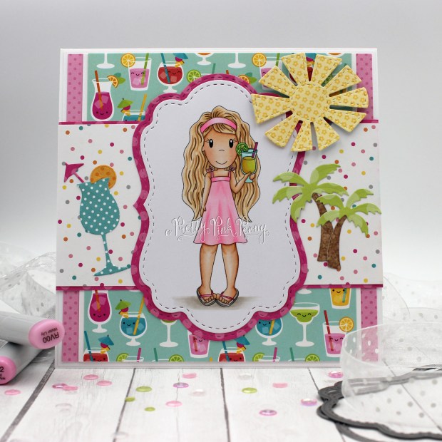 Avery with Summer Drink2