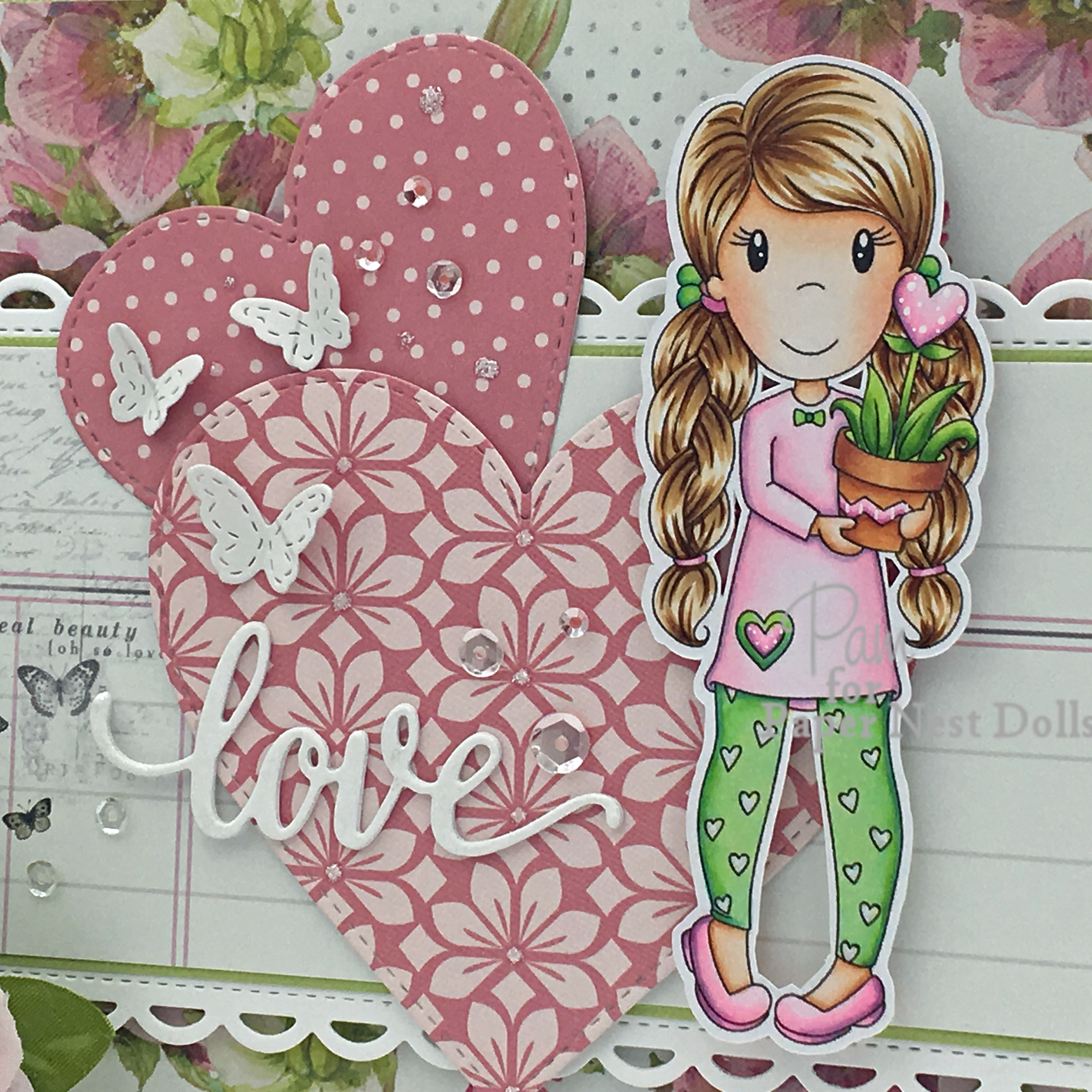 Ellie with Heart Flower2