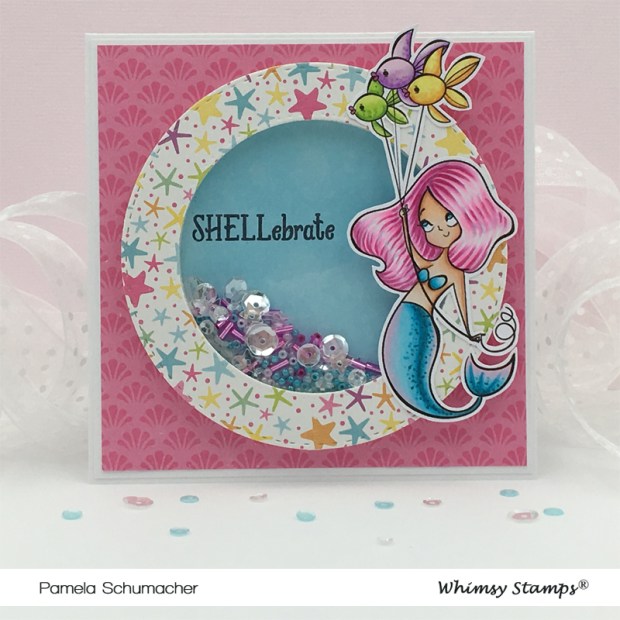 Pam_Mermaid Birthday_Pierced and Stitched Circle Dies