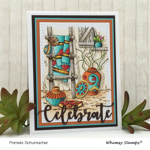 Pam_Southwestern-Home-Display_Zig-Zag-Stitched-Rectangle-Die_Celebrate-Word-&amp;-Shadow-Die